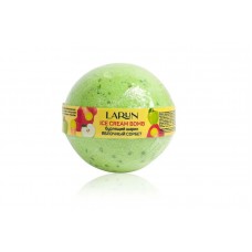 LARUN Ice Cream Bomb Шар бурлящий для ванны Яблочный Сорбет 120г